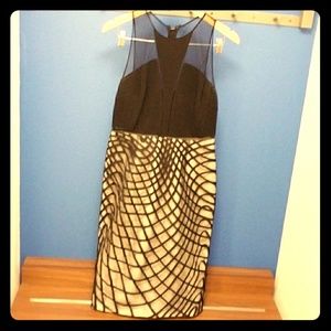 Sachin + Babi Noir Cocktail LBD Dress Prom